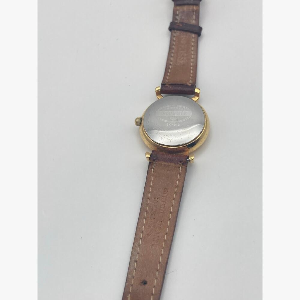 Fossil Women's Skeleton Watch 27mm - Fresh Battery - Adjustable Leather SK-4912 - Picture 8 of 15